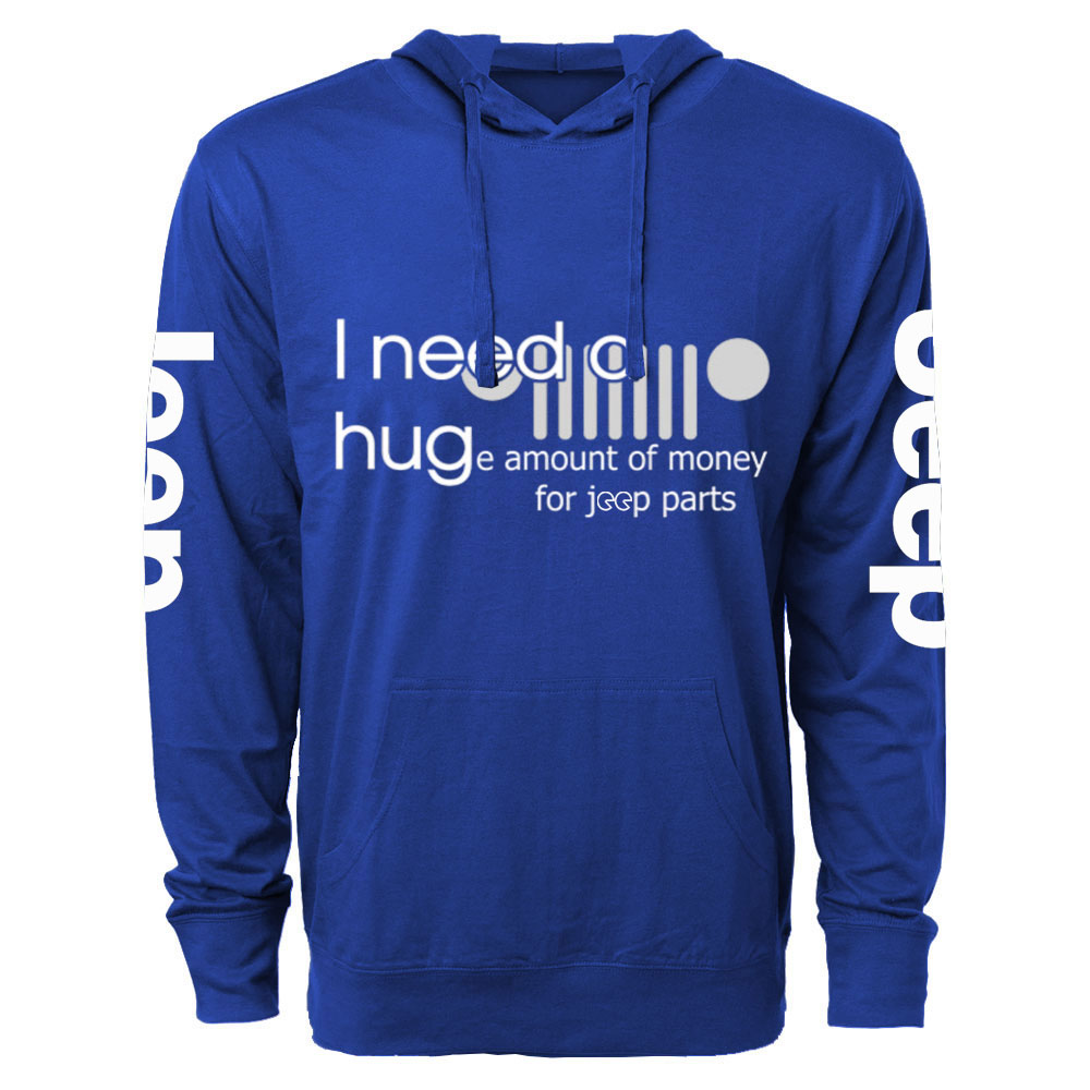 I Need A Hug Funny Jp Oversized Lightweight Hoodie