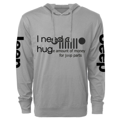 I Need A Hug Funny Jp Oversized Lightweight Hoodie