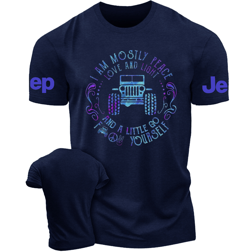 I Am Mostly Peace Love And Light Jp T-Shirt