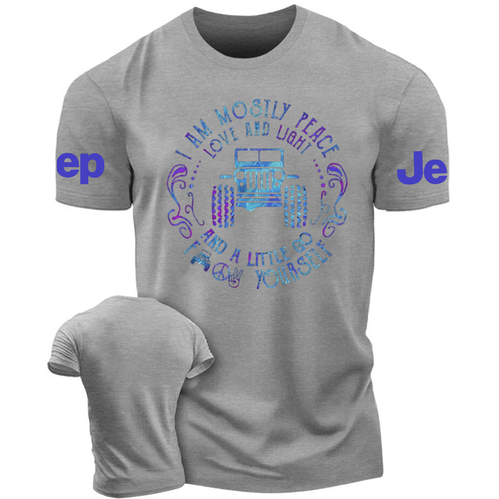 I Am Mostly Peace Love And Light Jp T-Shirt