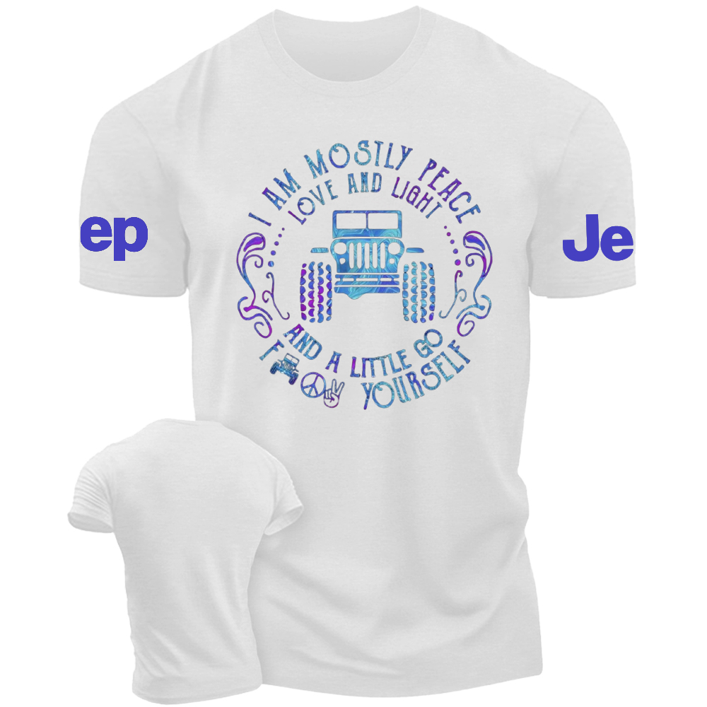 I Am Mostly Peace Love And Light Jp T-Shirt