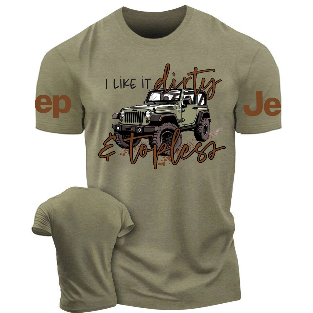 I Like It Dirty & Topless - Dirty Jp Tshirt