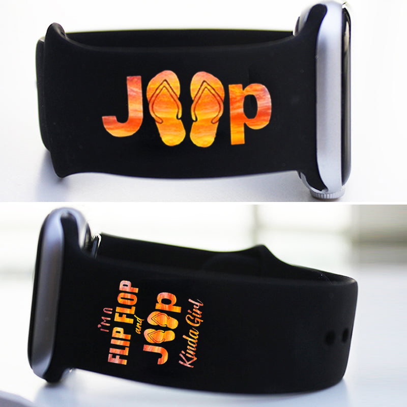 I’m A Flip Flop And Jp Kinda Girl - Jp Apple Watch Band
