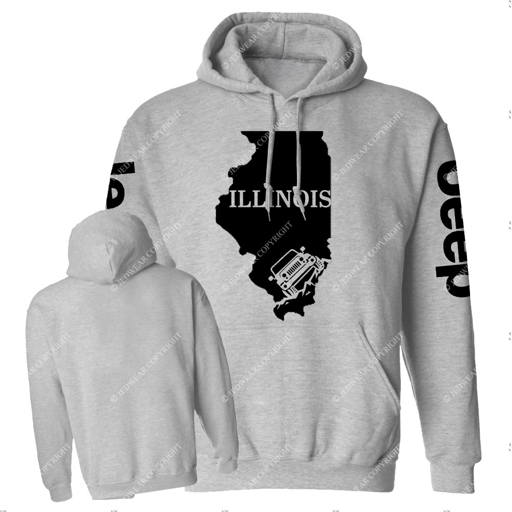 Illinois Jp Casual Hoodie