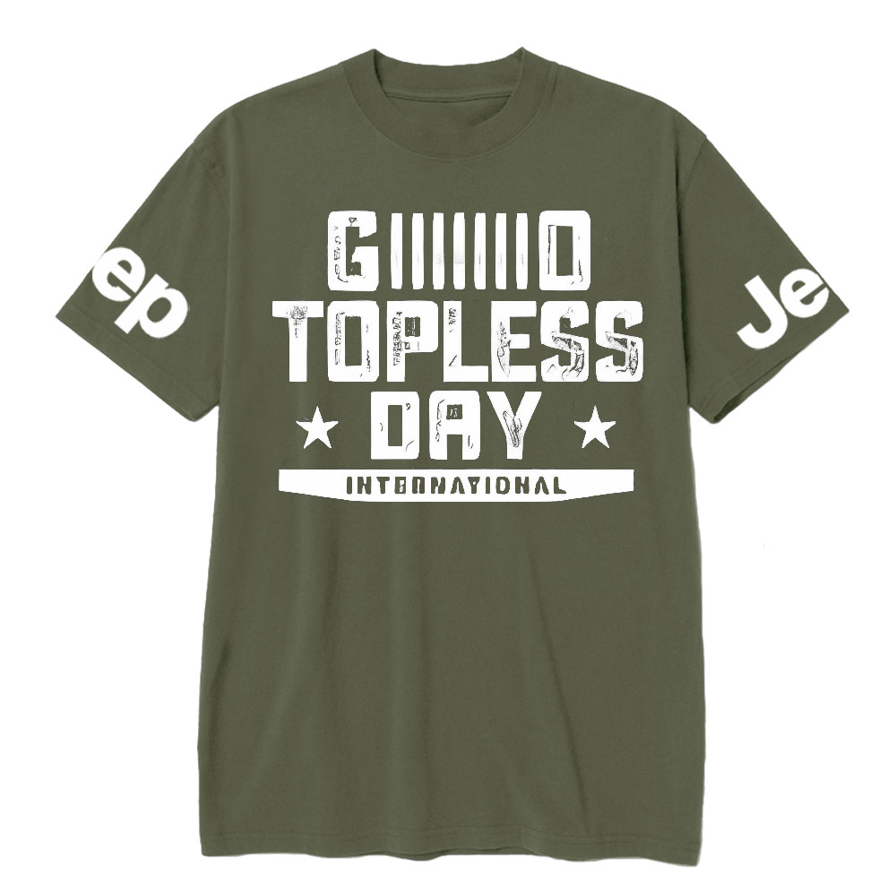 Go Topless Day Intrenational Jp Lover T-Shirt