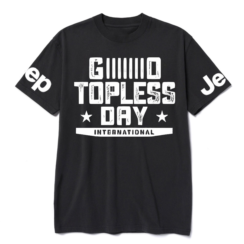 Go Topless Day Intrenational Jp Lover T-Shirt