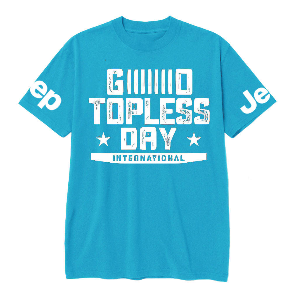 Go Topless Day Intrenational Jp Lover T-Shirt