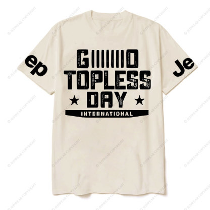 Go Topless Day Intrenational Jp Lover T-Shirt