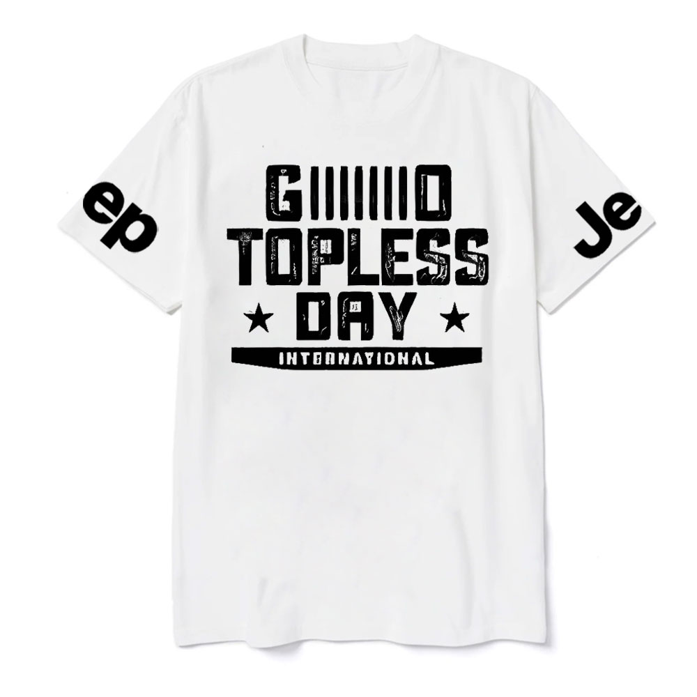 Go Topless Day Intrenational Jp Lover T-Shirt