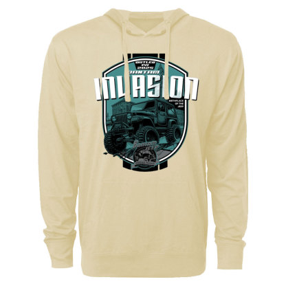 2025 Invasion Jp Oversized Lightweight Hoodie