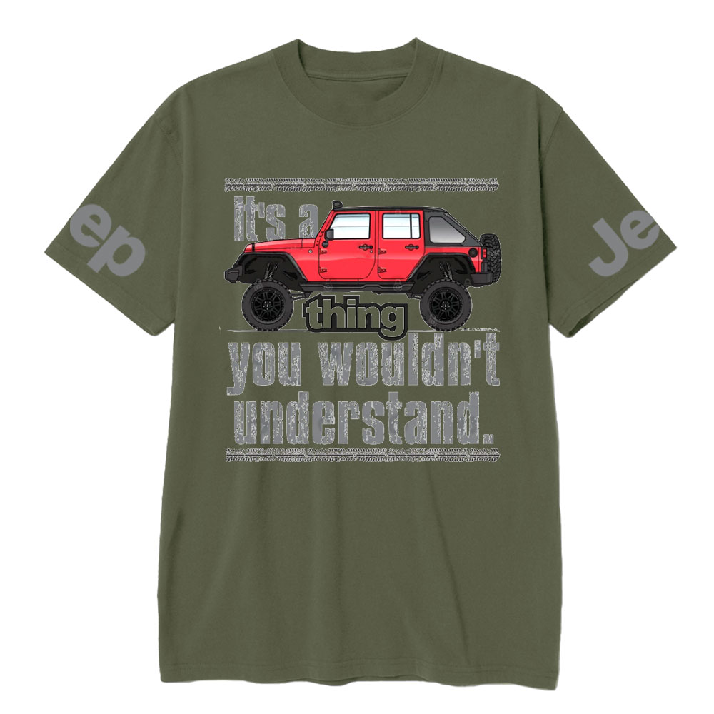 Red JK 07-18 Jp Lover T-Shirt