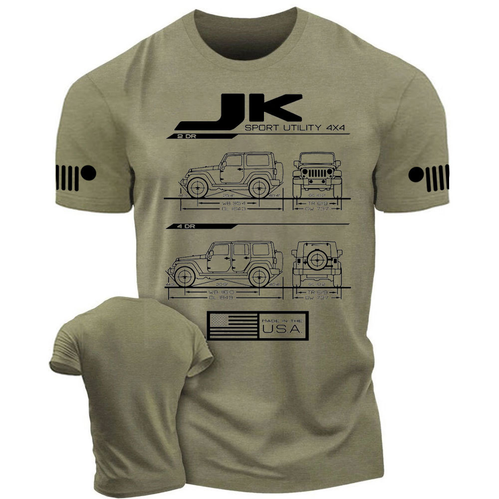 JK Wrangler Blueprint Jp T-Shirt