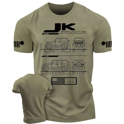 JK Wrangler Blueprint Jp T-Shirt