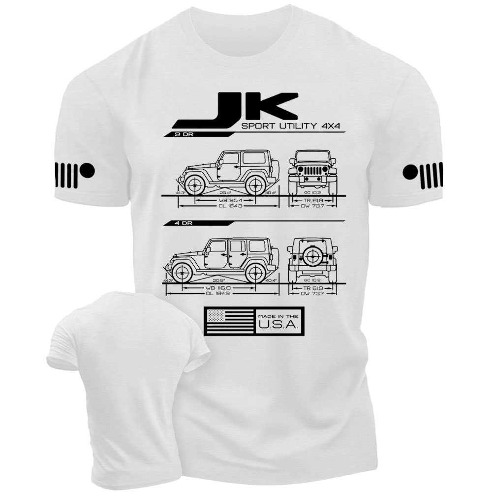 JK Wrangler Blueprint Jp T-Shirt