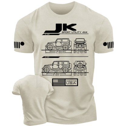 JK Wrangler Blueprint Jp T-Shirt