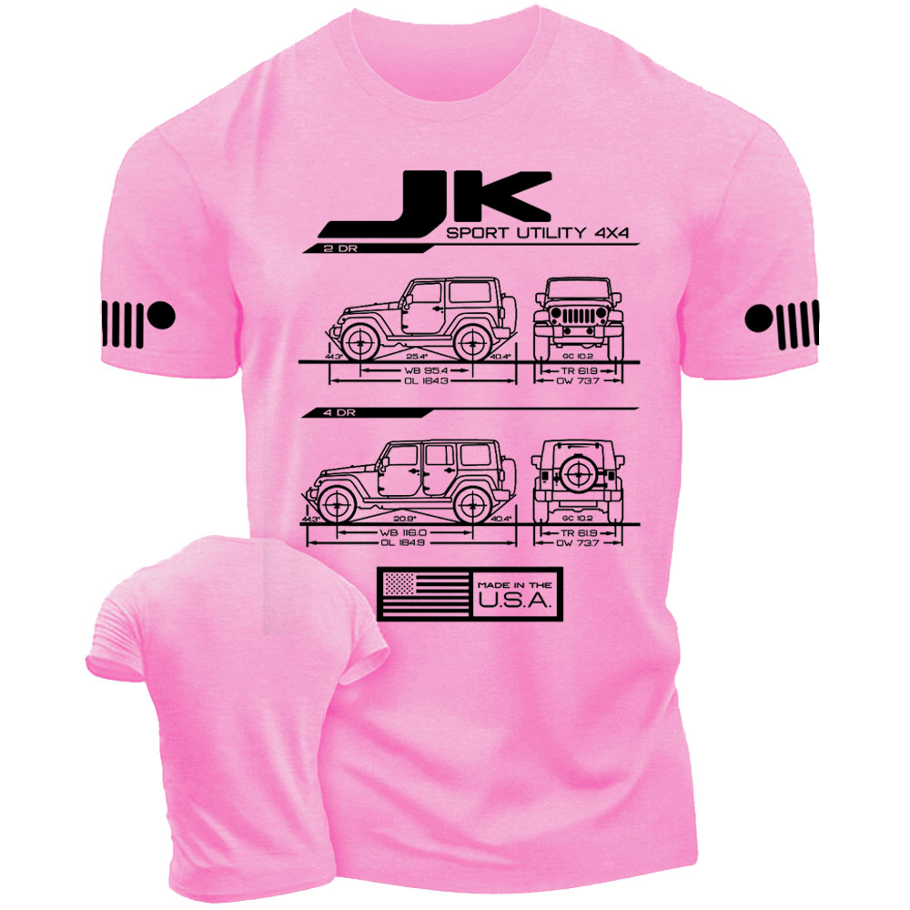 JK Wrangler Blueprint Jp T-Shirt
