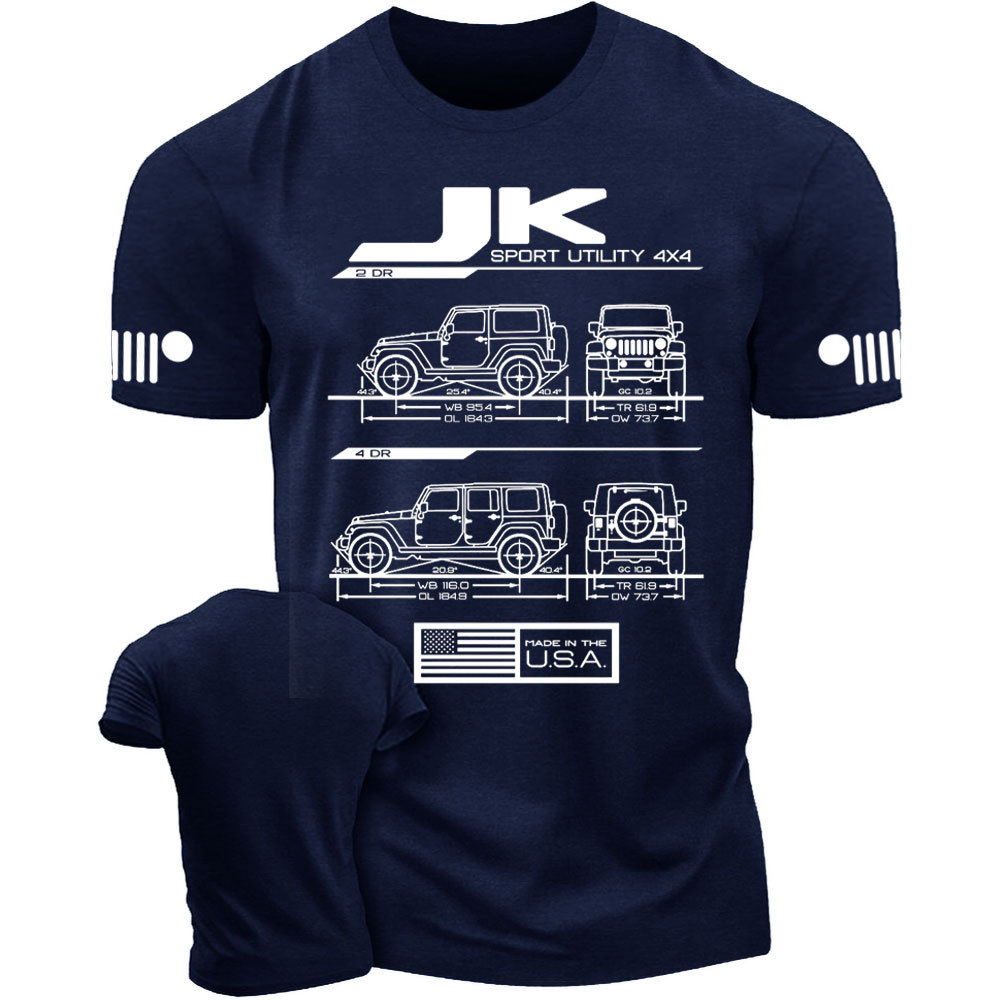 JK Wrangler Blueprint Jp T-Shirt