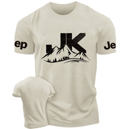 JK Wrangler Driving on a Winding Mountain Road Jp T-Shirt