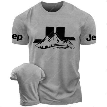 Jp Wrangler JL Driving on a Winding Mountain Road T-Shirt