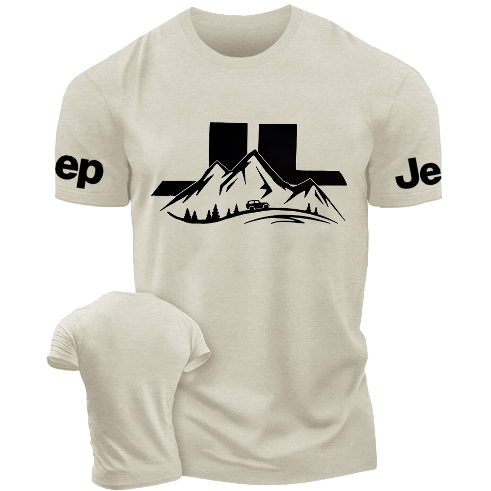 Jp Wrangler JL Driving on a Winding Mountain Road T-Shirt