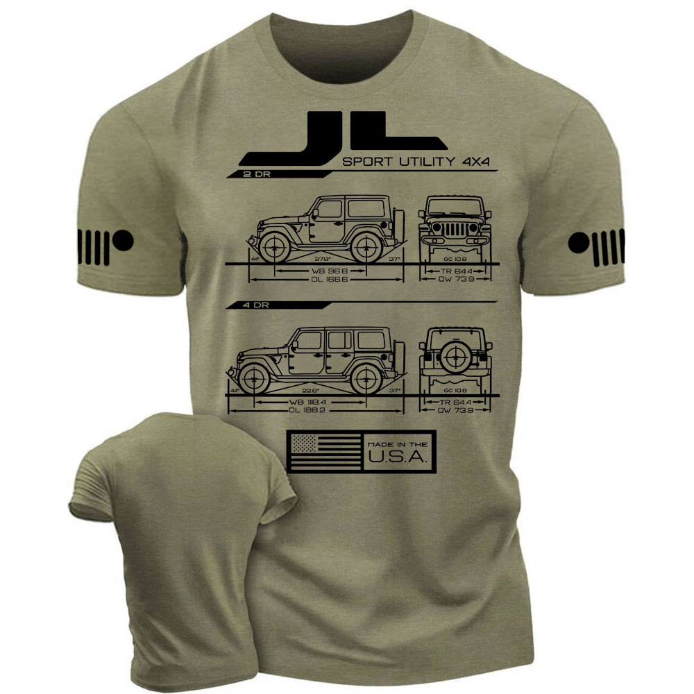 JL Wrangler Blueprint Jp T-Shirt