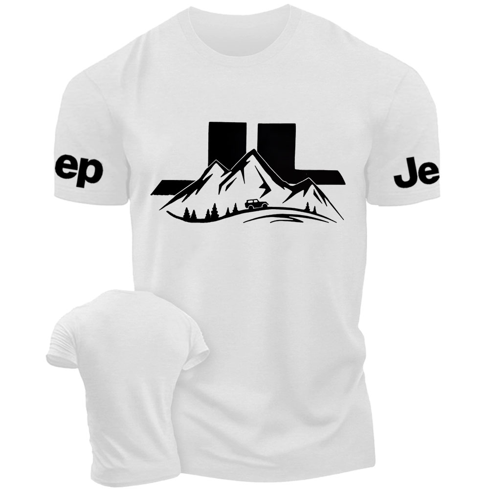 Jp Wrangler JL Driving on a Winding Mountain Road T-Shirt