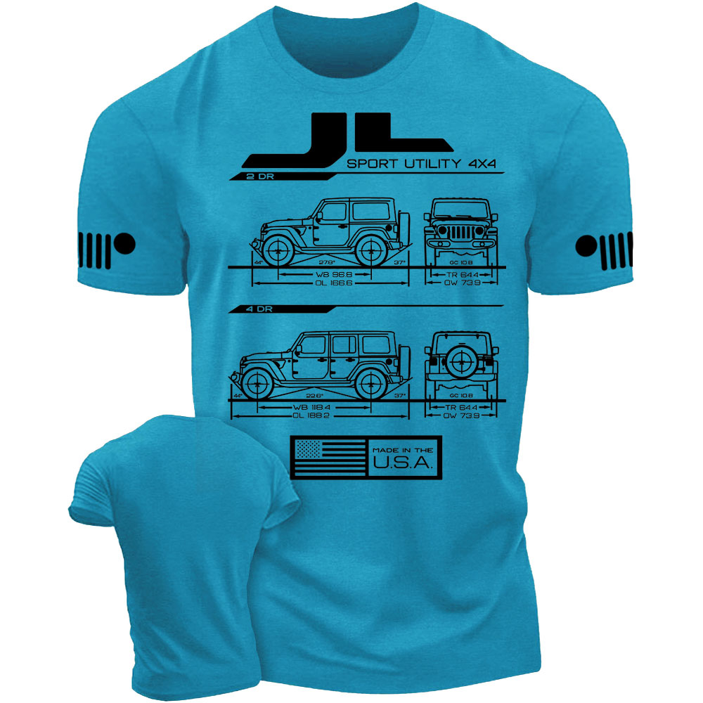 JL Wrangler Blueprint Jp T-Shirt