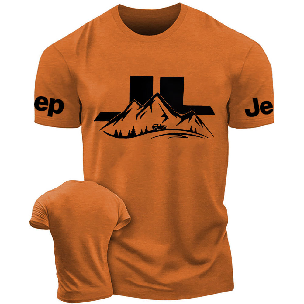 Jp Wrangler JL Driving on a Winding Mountain Road T-Shirt