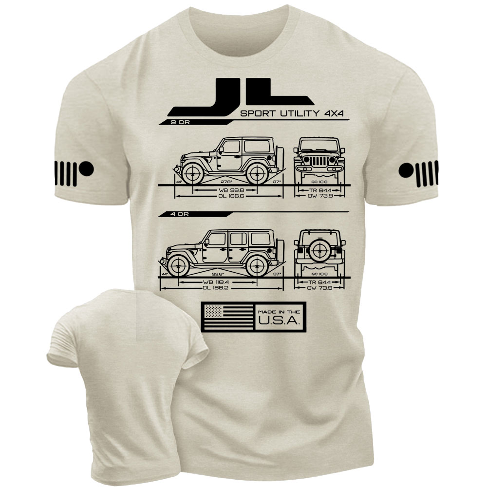 JL Wrangler Blueprint Jp T-Shirt