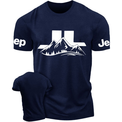 Jp Wrangler JL Driving on a Winding Mountain Road T-Shirt
