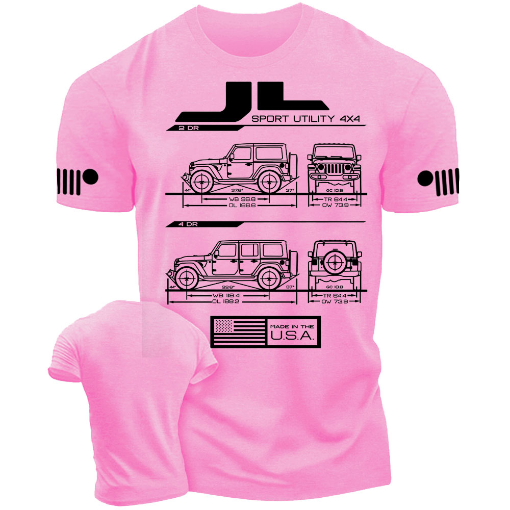 JL Wrangler Blueprint Jp T-Shirt
