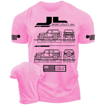 JL Wrangler Blueprint Jp T-Shirt