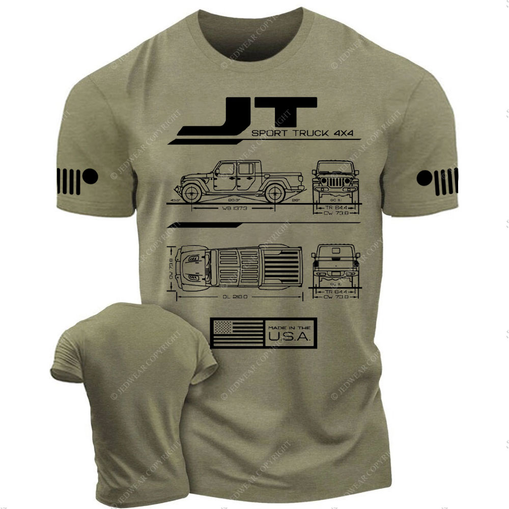 JT Gladiator Blueprint T-Shirt