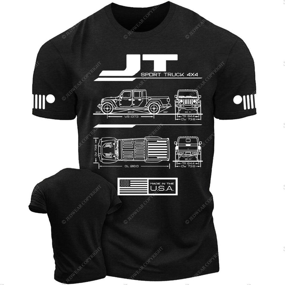 JT Gladiator Blueprint T-Shirt