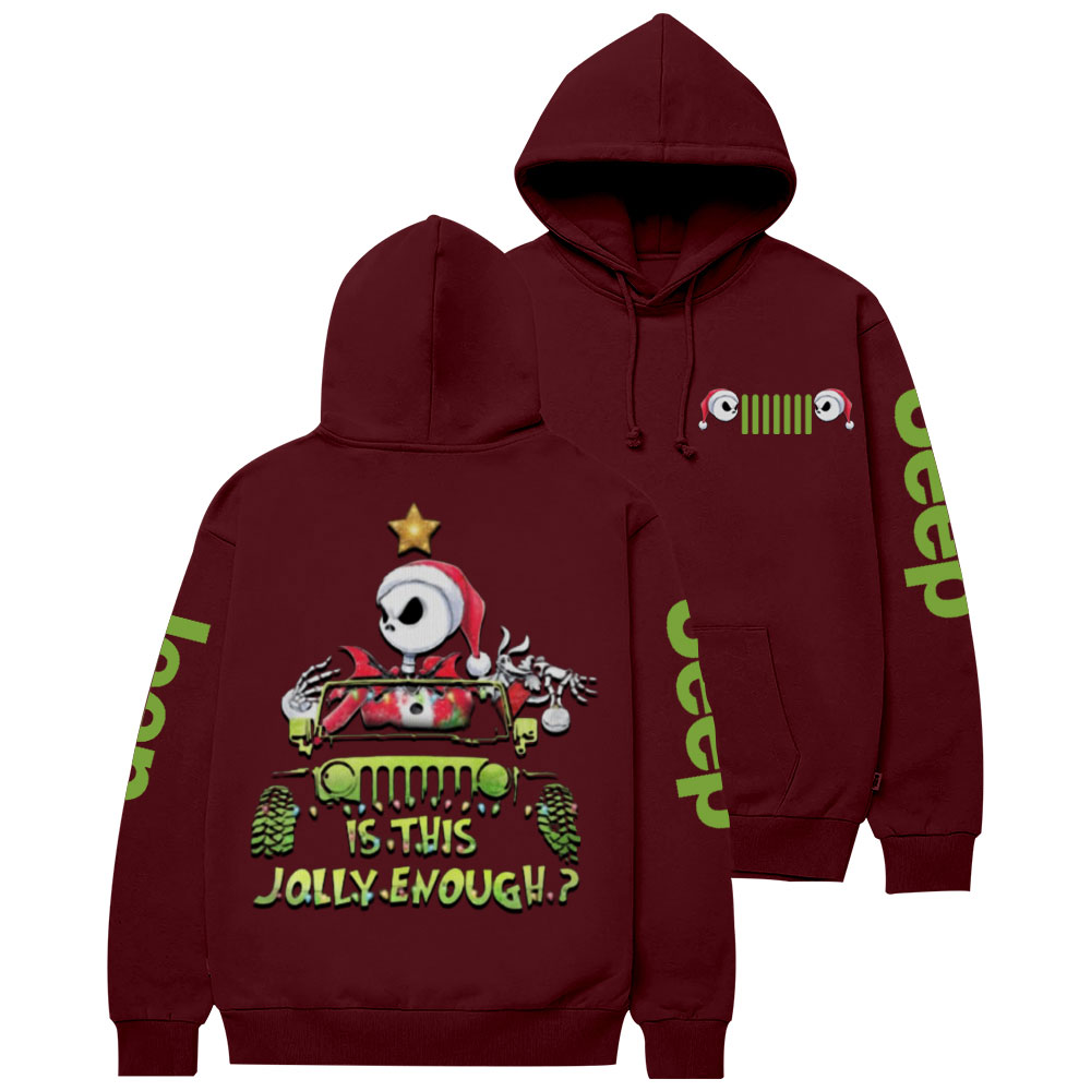 Is This Jolly Enough Jp Jack Casual Hoodie