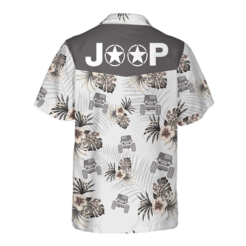 Jp And Hibiscus Pattern Hawaiian Shirt, Tropical Jp Shirt For Men & Woment