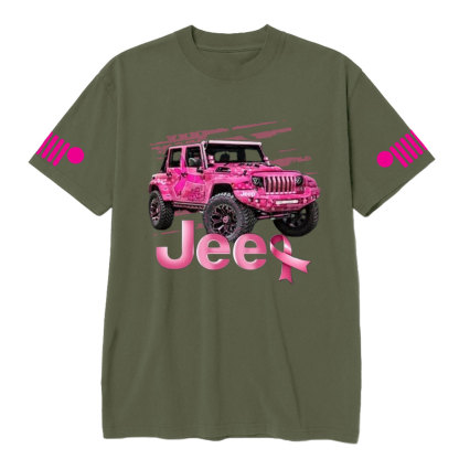 Wrangler Pink Ribbon Jp Breast Cancer Awareness T-shirt