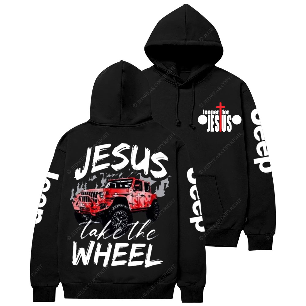 Jesus Take The Wheel Jp Casual Hoodie