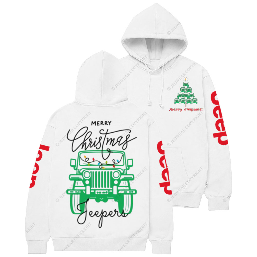 Merry Christmas Jper Jp Christmas Tree Casual Hoodie