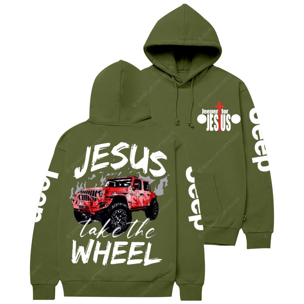Jesus Take The Wheel Jp Casual Hoodie