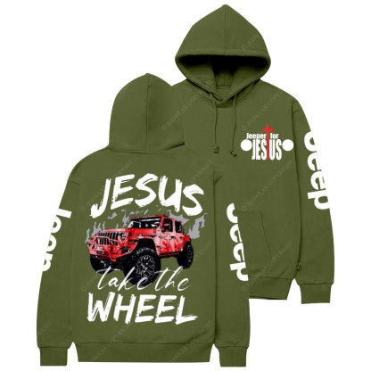 Jesus Take The Wheel Jp Casual Hoodie