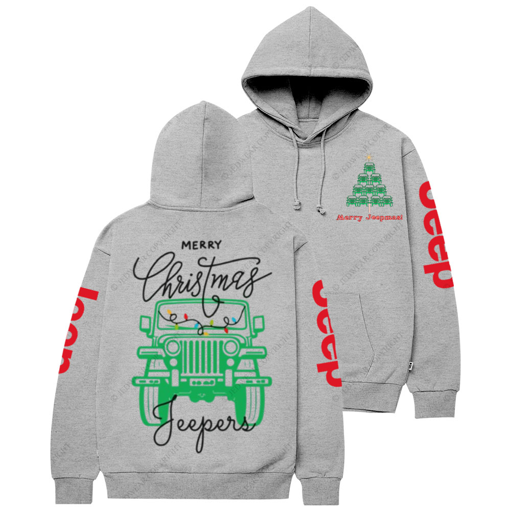 Merry Christmas Jper Jp Christmas Tree Casual Hoodie