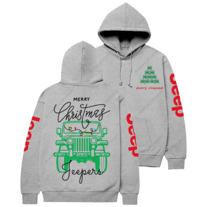Merry Christmas Jper Jp Christmas Tree Casual Hoodie