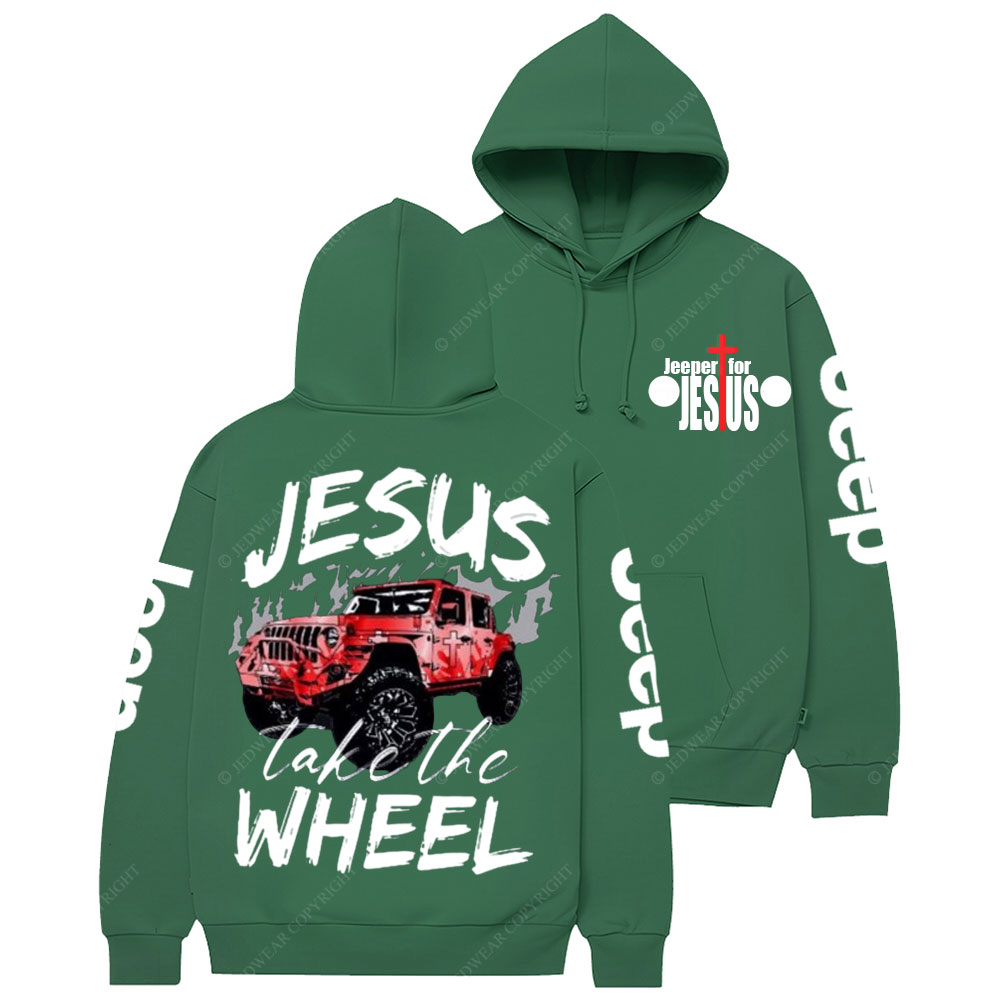 Jesus Take The Wheel Jp Casual Hoodie