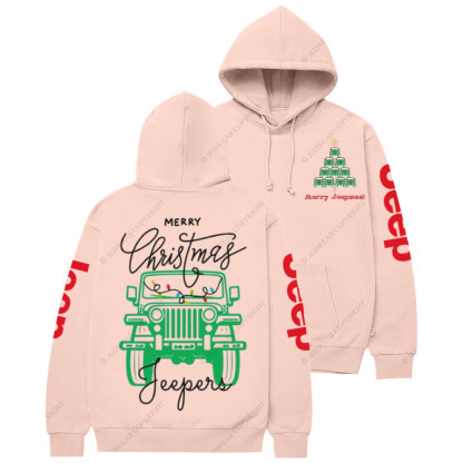 Merry Christmas Jper Jp Christmas Tree Casual Hoodie