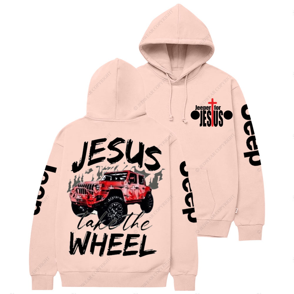 Jesus Take The Wheel Jp Casual Hoodie