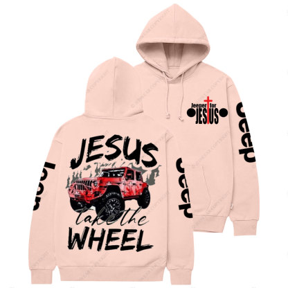 Jesus Take The Wheel Jp Casual Hoodie