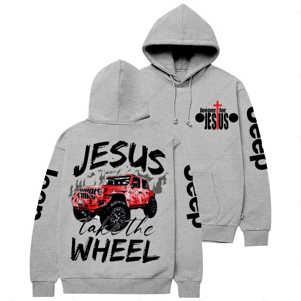 Jesus Take The Wheel Jp Casual Hoodie