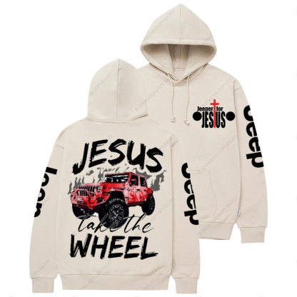 Jesus Take The Wheel Jp Casual Hoodie