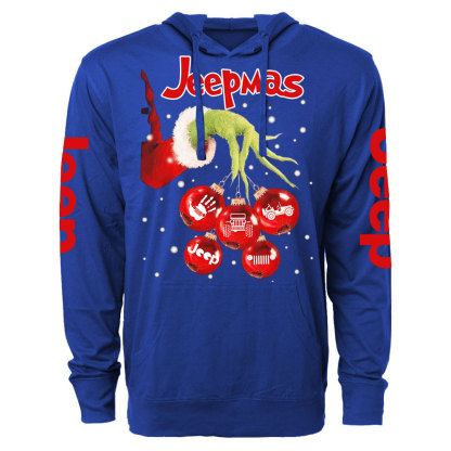 Hand Xmas Ball Jp Balls Oversized Lightweight Hoodie